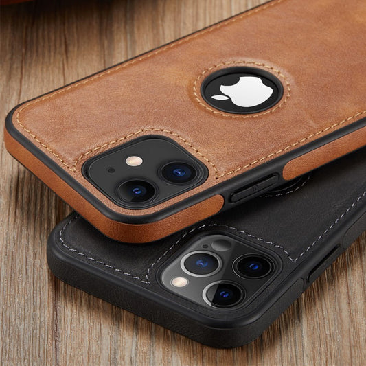 Luxury Leather Phone Case For iPhone 11 ,12, 13/Pro/Pro Max, X, XR, XS/Max, Slim Soft Back Cover